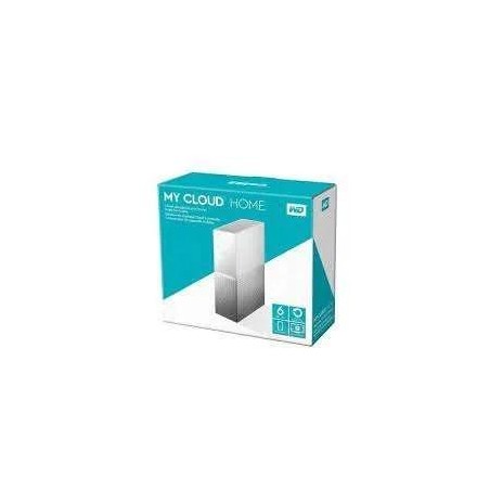 WESTERN DIGITAL NAS MY CLOUD HOME DISCO DURO EXTERNO DESKTOP 6TB HDD USB 3.0 NEGRO