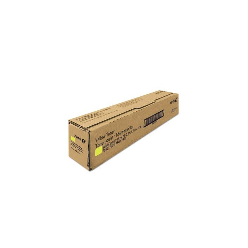 XEROX TONER AMARILLO PARA WORKCENTRE 7525/7530/7535/7545/7556/7830/7835/7845/7855