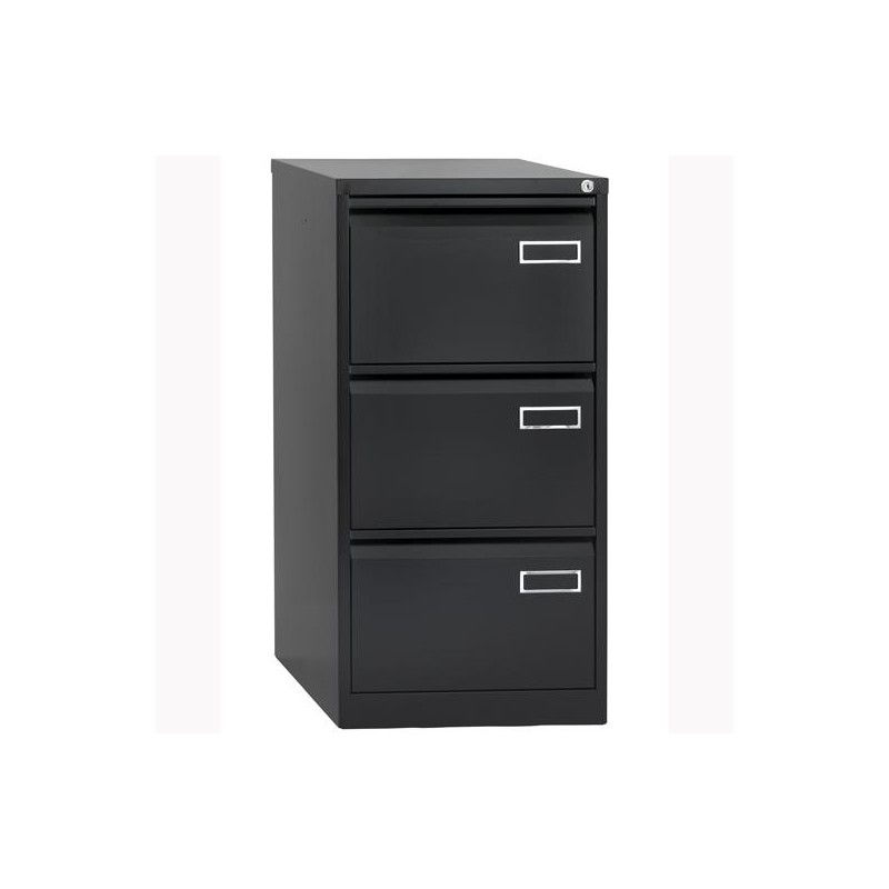 BISLEY ARCHIVADOR METÁLICO PSF LIGHT 3 CAJONES FOLIO CARPETAS COLGANTES MULTIFORMATO FONDO 62CM - ANTRACITA