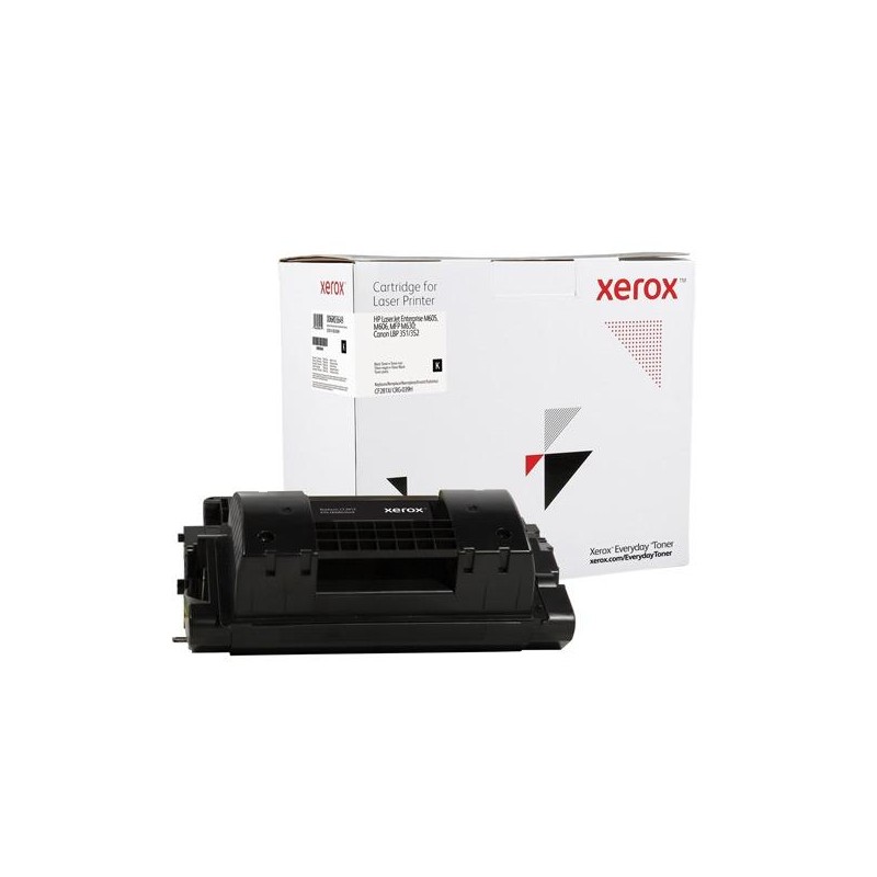 XEROX EVERYDAY TONER NEGRO PARA HP LASERJET M605, M606, M630 (CF281X/ CRG-039H) Nº 81X