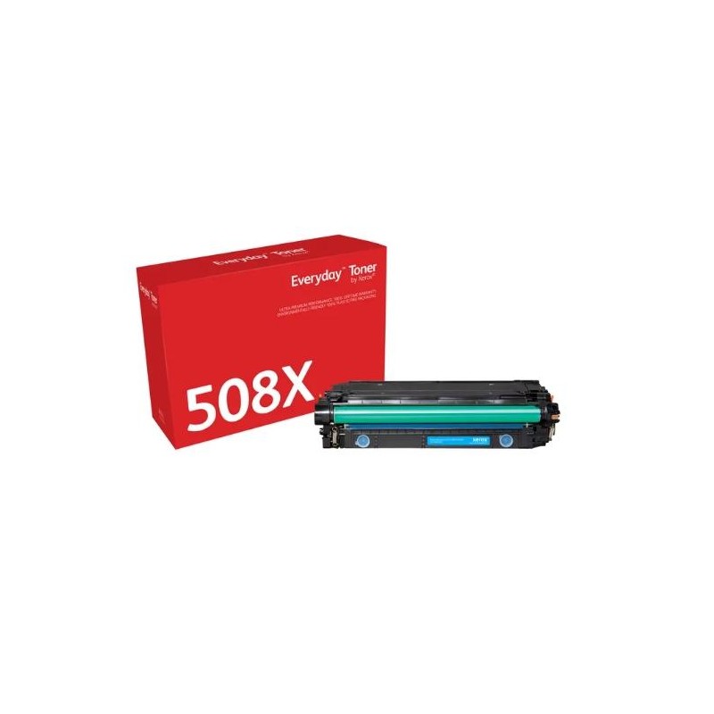 XEROX EVERYDAY TONER CYAN PARA HP LASERJET M553 - 508X - CF361X