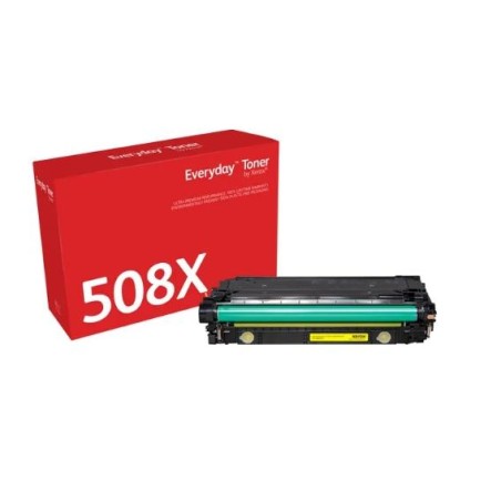 XEROX EVERYDAY TONER AMARILLO PARA HP LASERJET M553 - 508X - CF362X