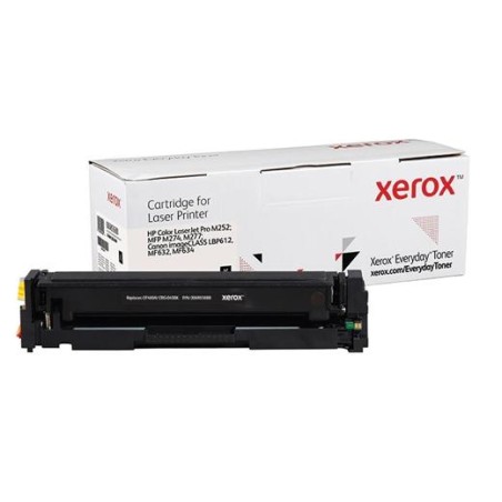 XEROX EVERYDAY TONER NEGRO CF400A CRG045BK PARA HP 201A COLOR LASERJET PRO M252. MFP M274, M277. CANON IMAGECLASS LBP612, MF632,