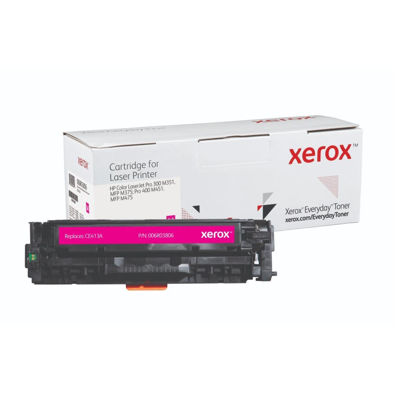 XEROX EVERYDAY TONER MAGENTA PARA LASERJET PRO 300/400 COLOR - M 351A - MFP M375 NW/M451DN/DW/NW - 305A - CE413A