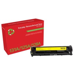 XEROX EVERYDAY REMANUFACTURED TONER AMARILLO PARA HP 131A/125A/128A COLOR LASERJET PRO 200 M251 CM1312 - CF212A/CB542A/CE322A/CR