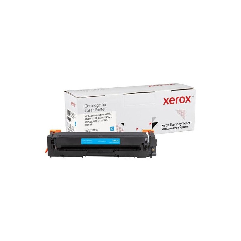 XEROX EVERYDAY TONER CIAN PARA HP LASERJET PRO M254 / MFP M280, M281 - CF540X / CRG-054HC