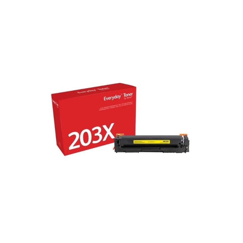 XEROX EVERYDAY TONER AMARILLO PARA HP LASERJET PRO M254 / MFP M280, M281 - 203X - CF540X / CRG-054HY