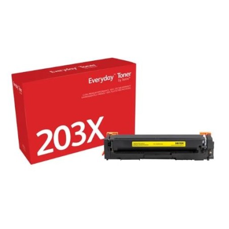 XEROX EVERYDAY TONER AMARILLO PARA HP LASERJET PRO M254 / MFP M280, M281 - 203X - CF540X / CRG-054HY