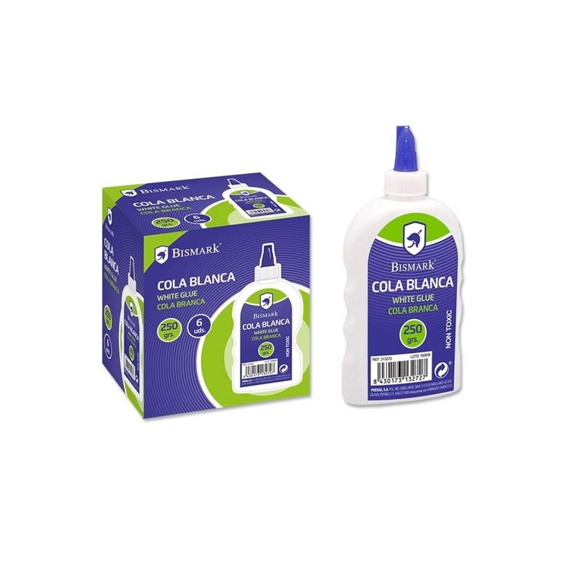 BISMARK COLA BLANCA BOTELLA 250GR