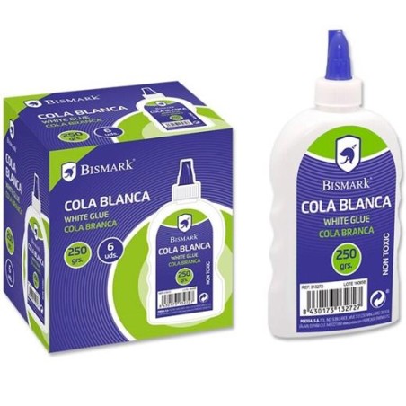BISMARK COLA BLANCA BOTELLA 250GR