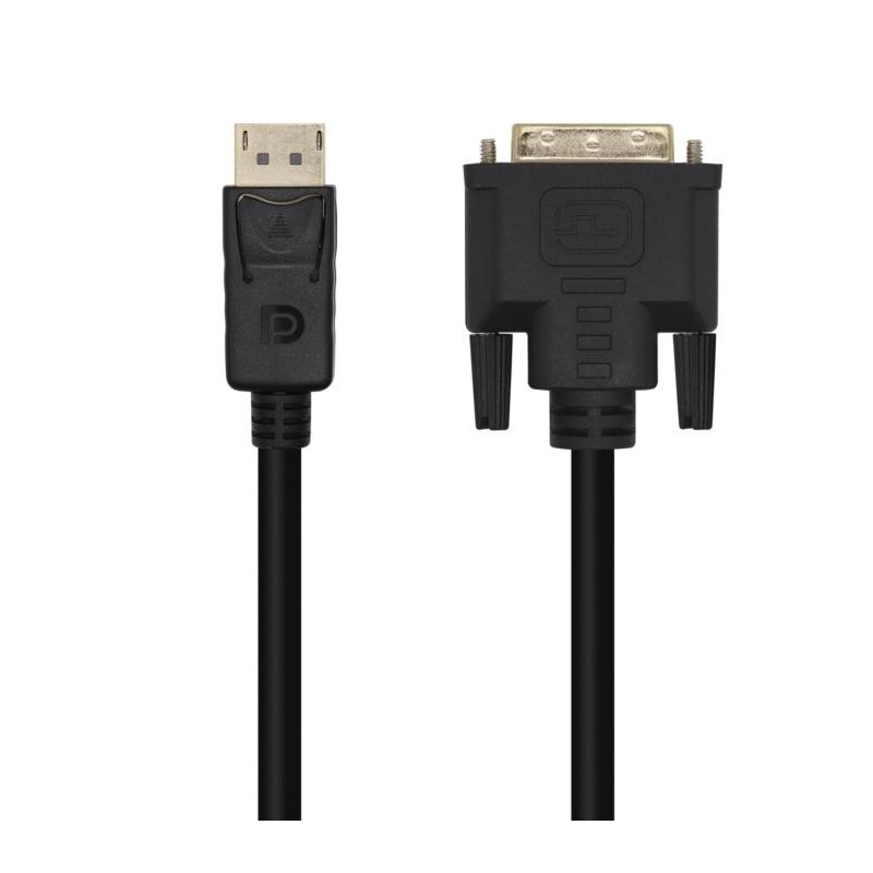AISENS CABLE DISPLAYPORT A DVI, DP/M-DVI/M NEGRO 2 METROS