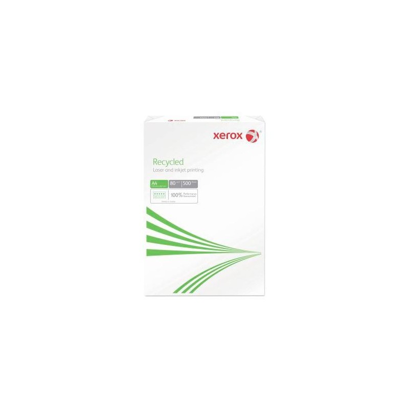 XEROX PAPEL DIN A4 80GR RECICLADO PAQUETE 500H -CAJA 5 UD-
