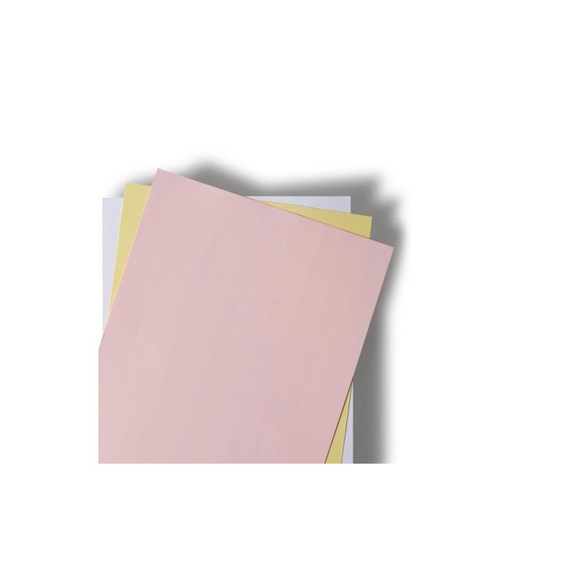 XEROX PAPEL PAPEL CARBONLESS PREALZADO A4 80GR REVERSO 3H 167 JUEGOS (CF ROSA , CFB AMARILLA, CB BLANCA) 5 PAQUETES DE 501H