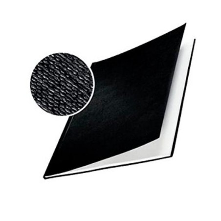 YOSAN TAPAS RIGIDA SISTEMA DE ENCUADERNACION CHANNEL LOMO 10-40 HOJAS NEGRA -10U-