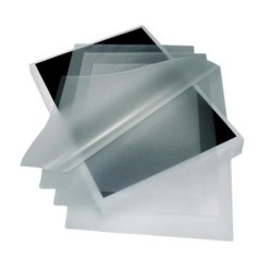 YOSAN FUNDAS DE PLASTIFICAR 216X303 80 MICRAS A4 ADHESIVA CAJA 100 UD