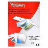 YOSAN FUNDAS DE PLASTIFICAR 2X80 MICRAS A3 BRILLO CAJA 100 UD TRANSPARENTE