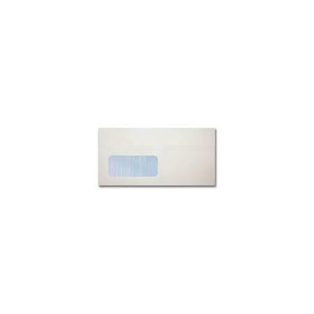 YOSAN SOBRE OFFSET AMERICANO 90GR 115X225 BLANCO TIRA AUTOADHESIVA Y CON VENTANA IZQUIERDA -500U-