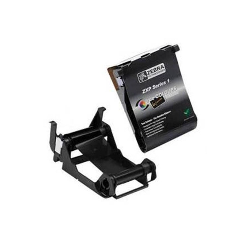 ZEBRA CINTA NEGRO PARA ZXP1, 1000 IMAGENES