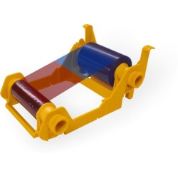 ZEBRA CINTA COLOR BK/C/M/Y/BARNIZ PARA IMPRESORA DE TARJETAS ZXP3