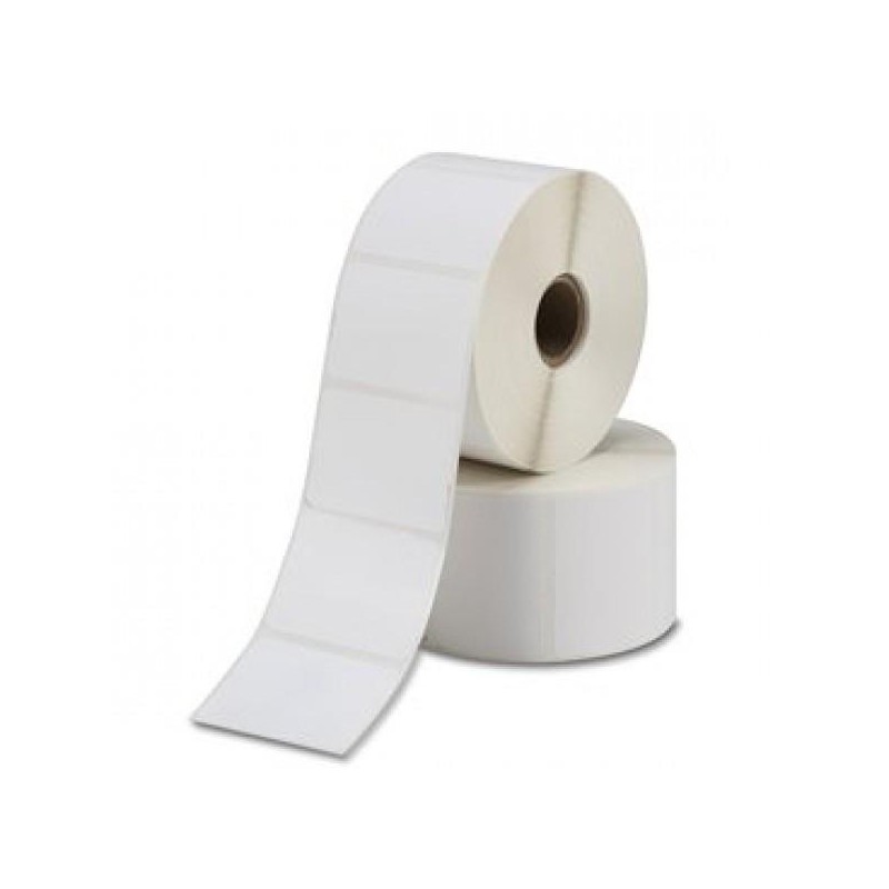 ZEBRA ETIQUETAS 2000D MULTIUSOS BLANCO, CELULOSA TERMOSENSIBLE, OPACAS 32MM X 25MM - CAJA 12 ROLLOS