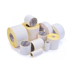 ZEBRA ETIQUETAS DE TRANSFERENCIA TÉRMICAS Z-SELECT 2000T DE 76MM X 25MM DE COLOR BLANCO 12 ROLLOS