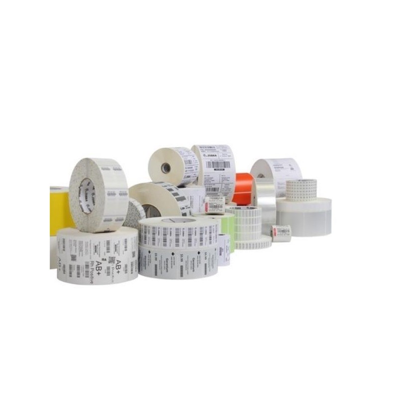 ZEBRA ETIQUETAS DE TRANSFERENCIA TÉRMICA Z-SELECT 2000T CON REBESTIMIENTO 102MMX203MM (CAJA DE 4 ROLLOS)