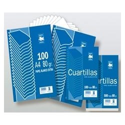 ZORRILLA PAPEL 100H TAURO A4 80GR LISO BLANCO EXTRA