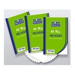 ZORRILLA PAQUETE 100H PREMIER A4 90GR LISO PAPEL BLANCO EXTRA