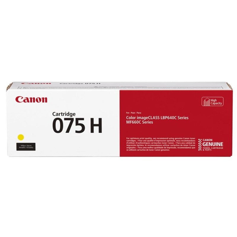 CANON TONER AMARILLO I-SENSYS LBP 646CDW/647CDW - MF 664CDW/667CDW - 075HY