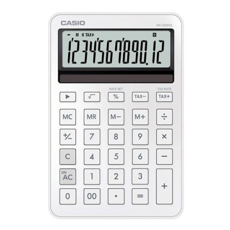 CASIO CALCULADORA DE OFICINA SOBREMESA 12 DÍGITOS BLANCO