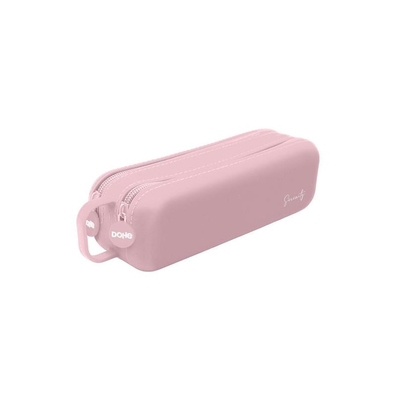DOHE PORTATODO CUADRUPLE DE SILICONA SERENITY ROSA