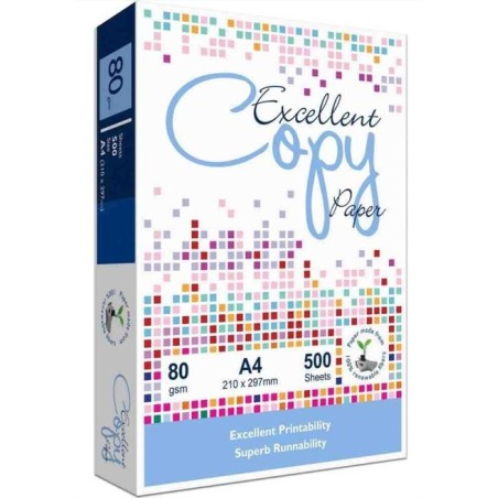 EXCELLENT COPY PAPEL A4 80GR- PALET 240 DE PAQUETES - PAPEL A4 COPY *** SOLO PENINSULA Y SERVICIO PUERTA BAJO, NO SE DESPALETIZA