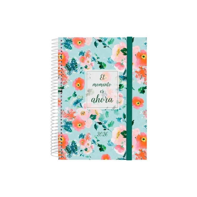 FINOCAM AGENDA ESPIRAL DESIGN COLLECTION E10-155X212MM 1DP TAPA PP AHORA 2026