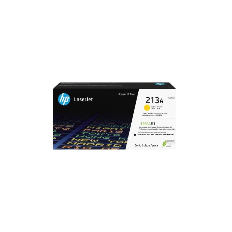 HP TONER AMARILLO HP LASERJET ENTERPRISE 5700/5700DN/6701DN/6700/6700DN - MFP 5800/5800DN/5800F/6800 /6800DN -213A