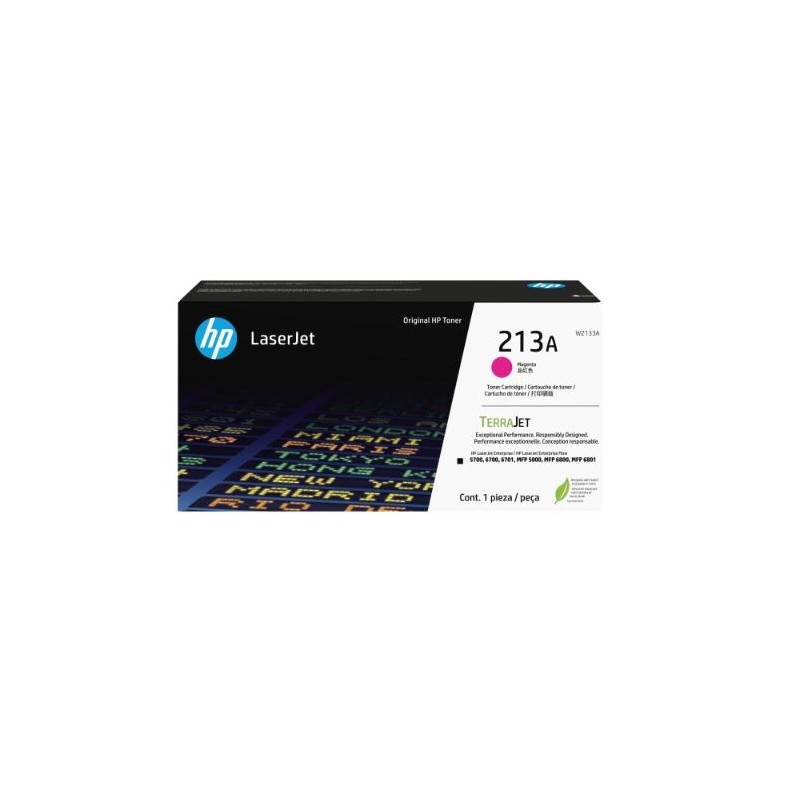 HP TONER MAGENTA HP LASERJET ENTERPRISE 5700/5700DN/6701DN/6700/6700DN - MFP 5800/5800DN/5800F/6800 /6800DN -213A
