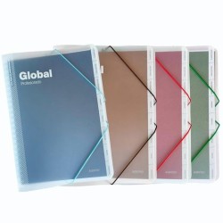 ADDITIO CARPETA GLOBAL PARA PROFESORADO 24X32CM 144 PÁGINAS PP C/SURTIDOS