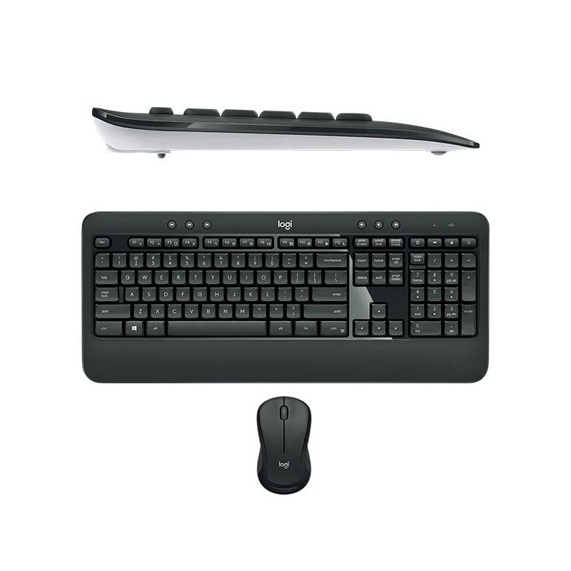 LOGITECH COMBO TECLADO + RATÓN MK540 INALÁMBRICO NEGRO