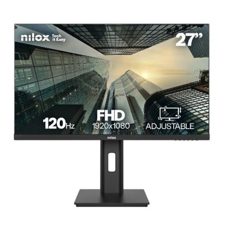 NILOX MONITOR DESKTOP IPS 27" LED 4MS FHD 1920X1080 120HZ 16:9 VGA/HDMI/DP NEGRO