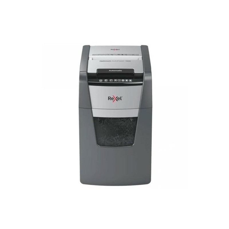 REXEL DESTRUCTORA AUTOMÁTICA OPTIMUM AUTOFEED 150X AUTOALIMENTACIÓN C/PARTÍCULAS P-4 NEGRO