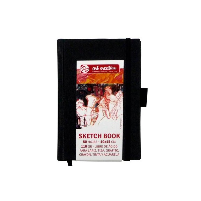 TALENS ART CREATION CUADERNO DE DIBUJO 10X15CM 80H 110GR