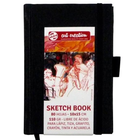 TALENS ART CREATION CUADERNO DE DIBUJO 10X15CM 80H 110GR