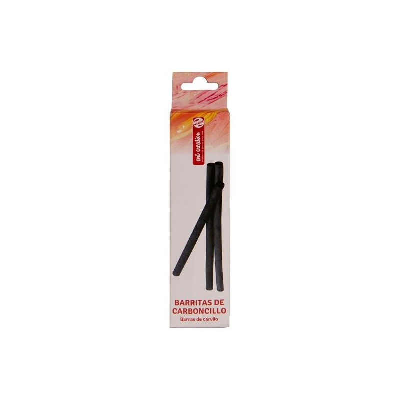 TALENS ART CREATION BARRITAS DE CARBONCILLO FINO 3-4MM 3 UD