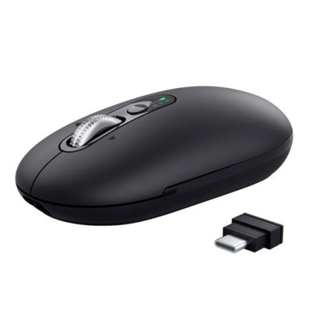TRUST RATÓN SERON INALÁMBRICO 3200 DPI ULTRAFINO AMBIDIESTRO RECARGABLE NEGRO