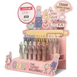 UNIBALL ONE P CHARMS EDICIÓN LIMITADA 0,5MM COLORES SURTIDOS EXPOSITOR 30 UD