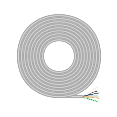 AISENS CABLE DE RED LATIGUILLO RJ45 CAT.6 UTP AWG23 GRIS 100M