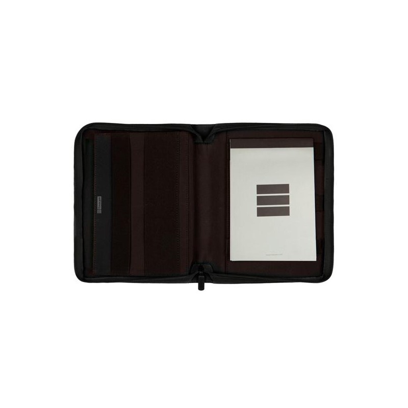 FINOCAM PORTADOCUMENTOS CREMALLERA SERIE 00 MOD.J955.3 A5 POLIÉSTER NEGRO