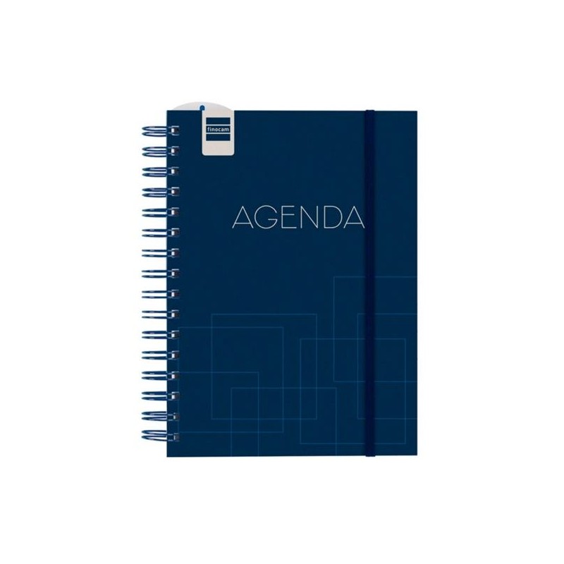 FINOCAM AGENDA INSTITUT PARA ESTUDIANTES ESPIRAL 4º-155X215MM SVV AZUL CURSO 2026-2027
