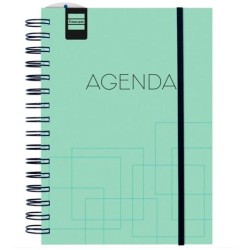 FINOCAM AGENDA INSTITUT PARA ESTUDIANTES ESPIRAL 4º-155X215MM SVV TURQUESA CURSO 2026-2027