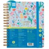 FINOCAM AGENDA DOCENTE MAGISTRAL DESIGN ESPIRAL DOBLE 4º SVH FLOWERS CURSO 2026-2027