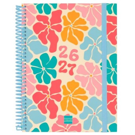 FINOCAM AGENDA DIVA PARA ESTUDIANTES ESPIRAL 4º-155X212MM SVH SPRING CURSO 2026-2027